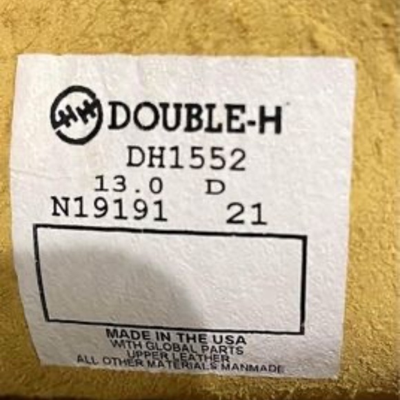 Double H Dylan Boots - Picture 5 of 7